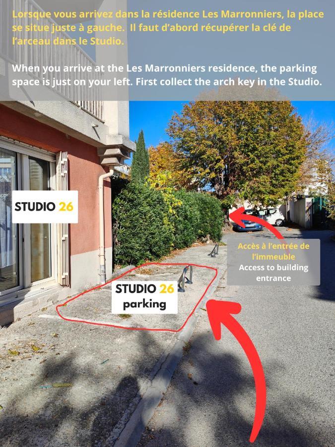 Studio 26 - Parking - Climatisation Aix-en-Provence Exterior photo